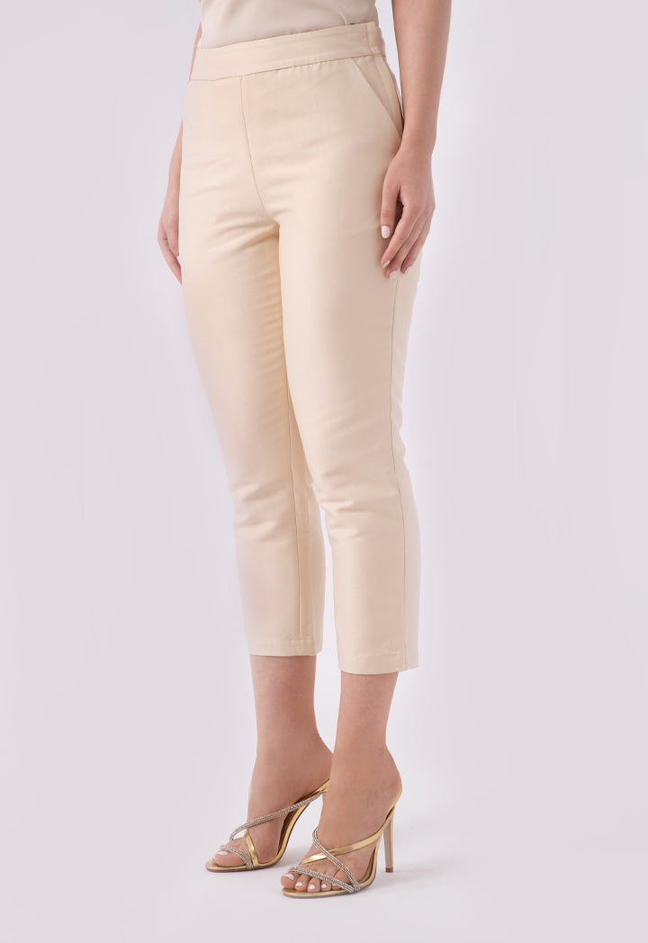 Choice Basic Pegged Trouser Beige