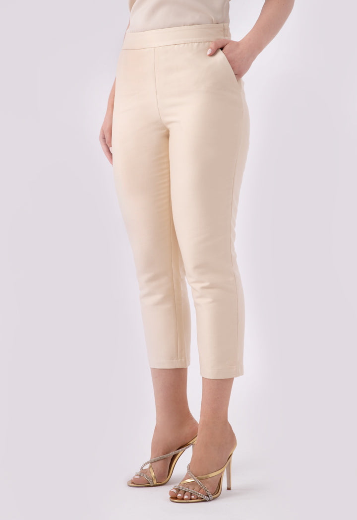 Choice Basic Pegged Trouser Beige