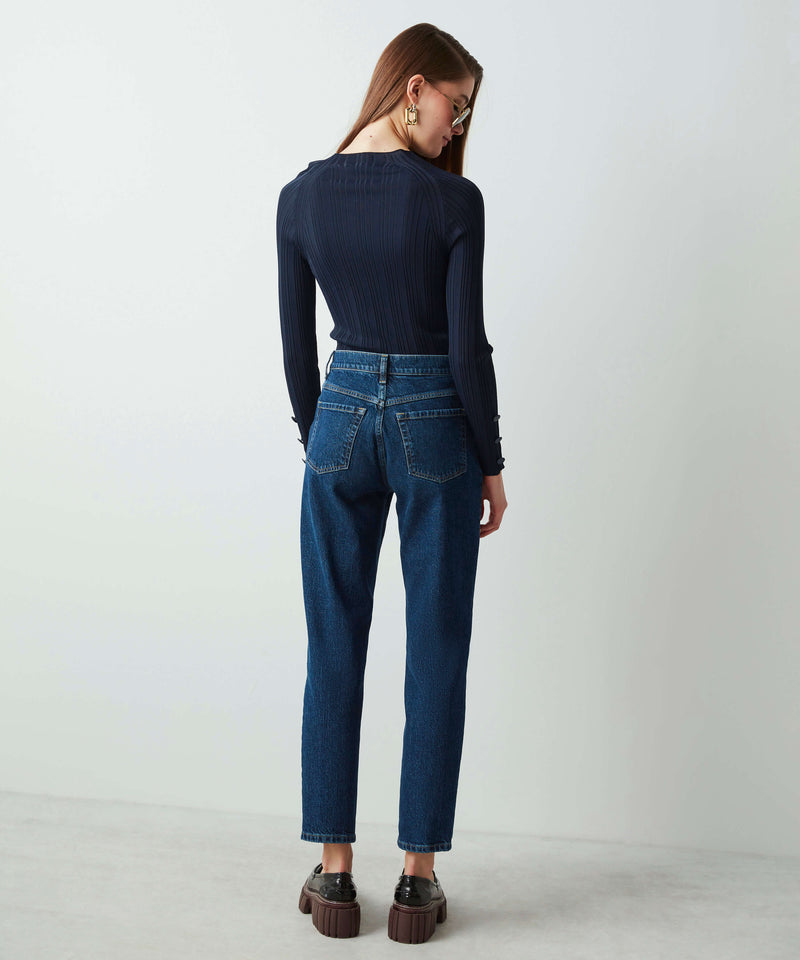 Ipekyol Denim Mom Fit Trouser D.Indigo