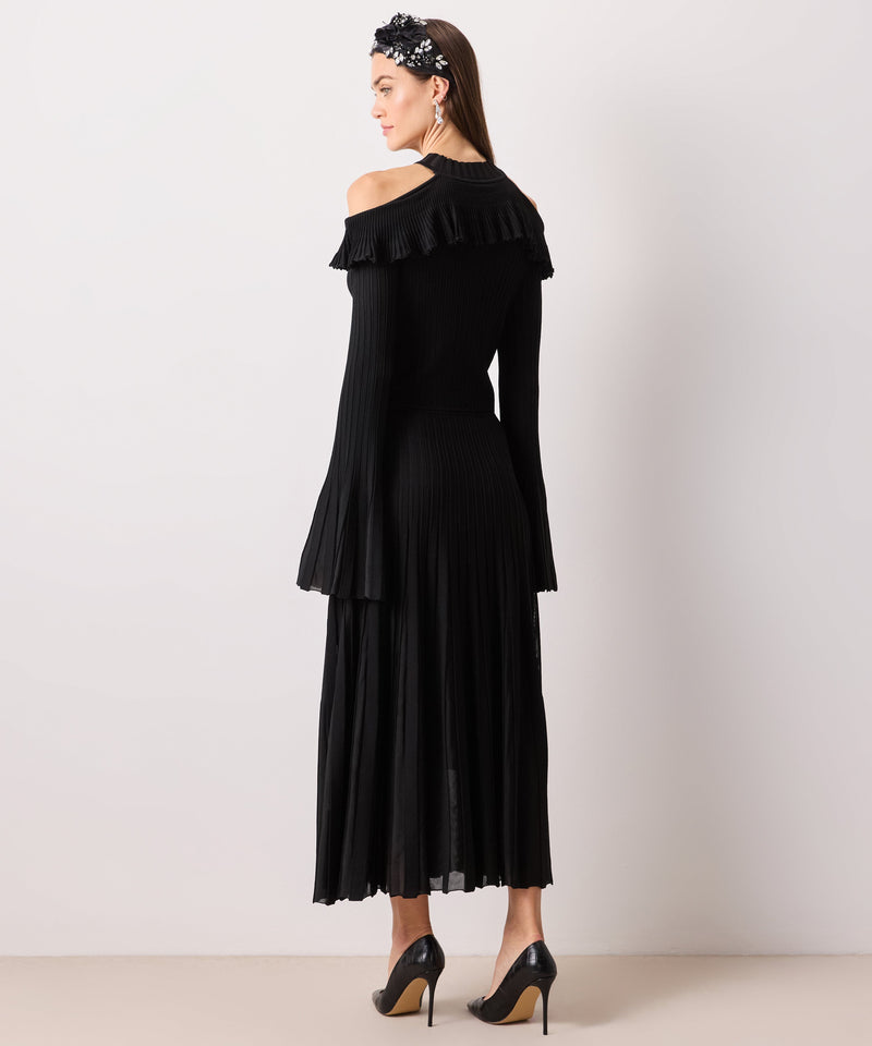 Ipekyol Cutout Detail Knit Dress Black