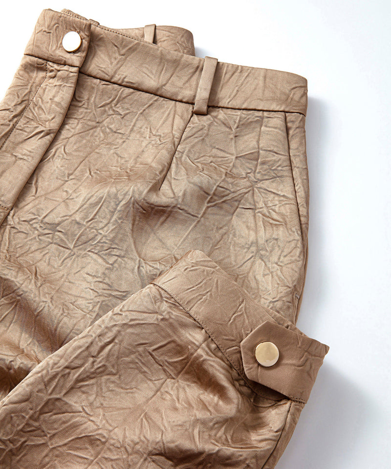 Ipekyol Mid Waist Textured Trousers Natural