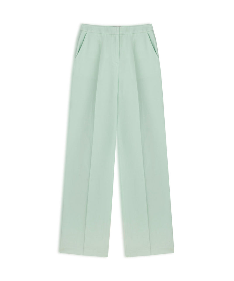 Ipekyol Wide Leg Fit Trousers Aqua