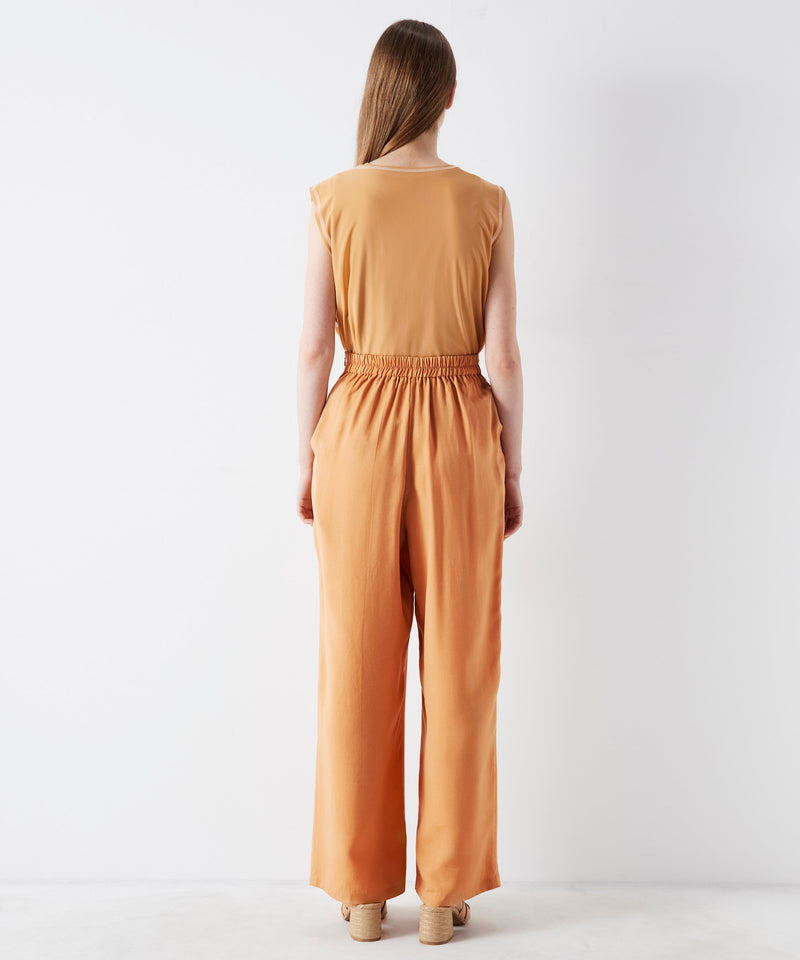 Ipekyol Solid Twist Detailed Trousers Caramel