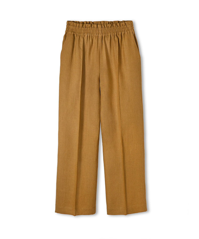 Ipekyol Elasticated High Waist Trousers Khaki