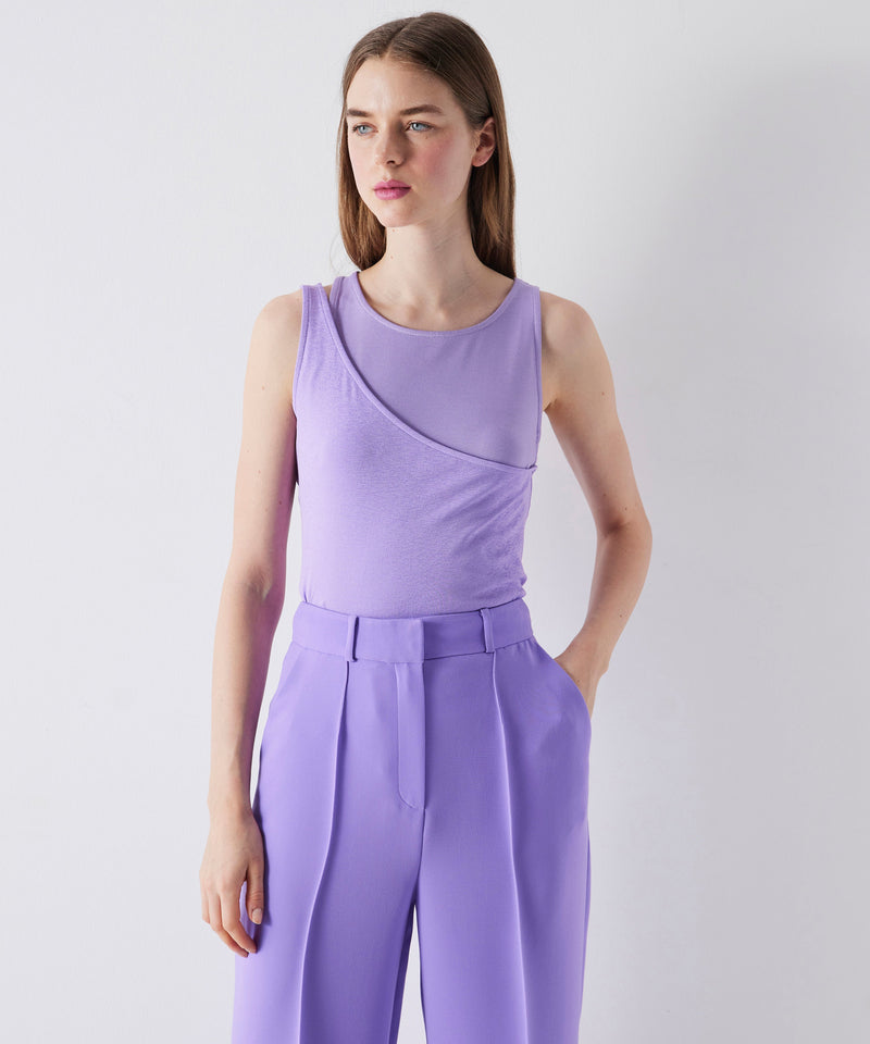 Ipekyol Two-Piece Look Tops Lilac