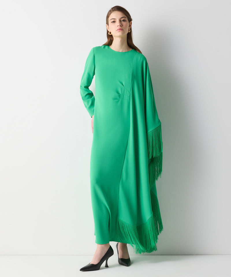 Ipekyol Tassel Striped Dress Green