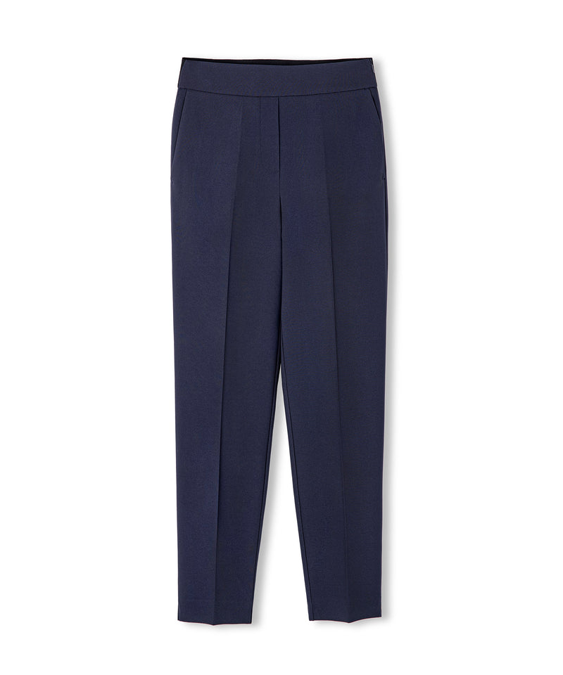 Ipekyol Skinny Fit Trousers Navy Blue