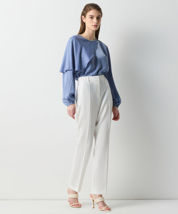 Ipekyol Straight Fit Formal Trousers Off White