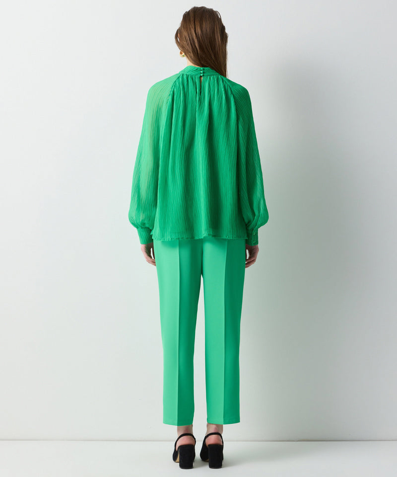 Ipekyol Textured Blouse Green