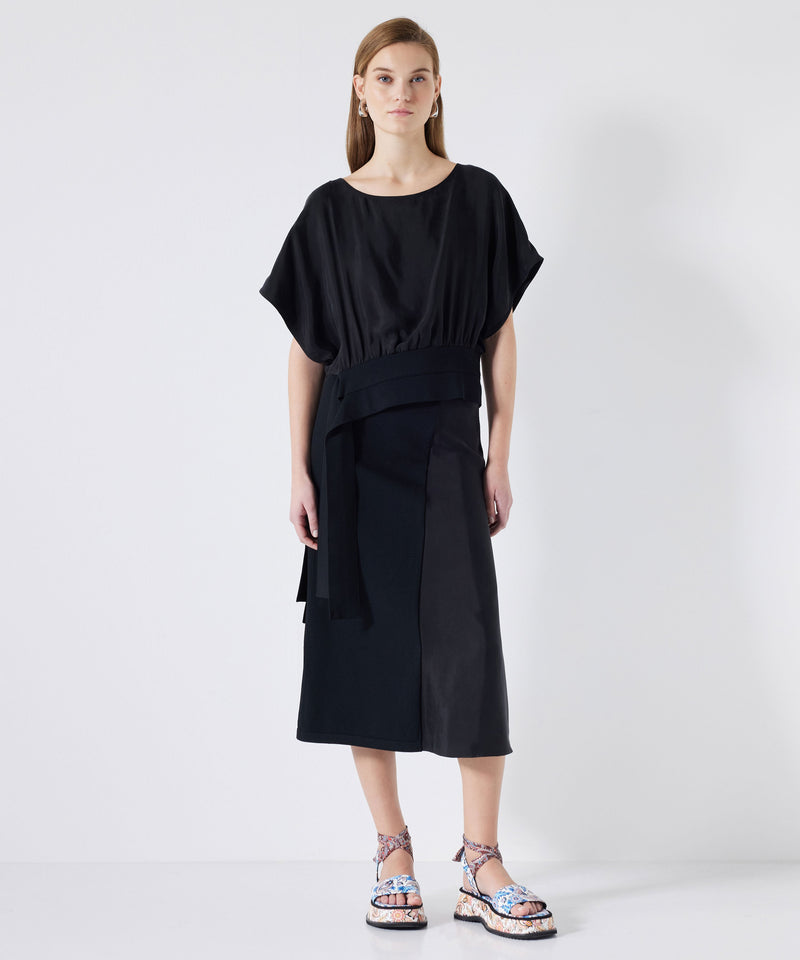 Ipekyol Binding Detail Solid Blouse Black