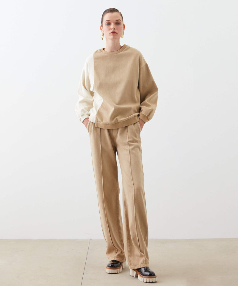 Ipekyol Denim High Waist Trouser Natural