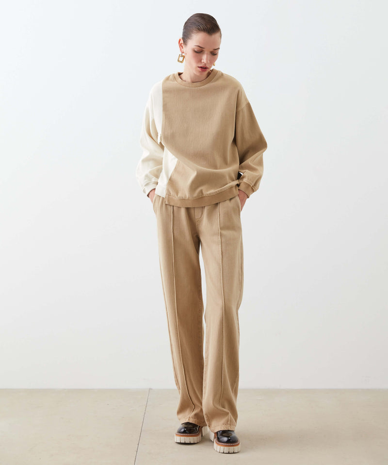 Ipekyol Denim High Waist Trouser Natural