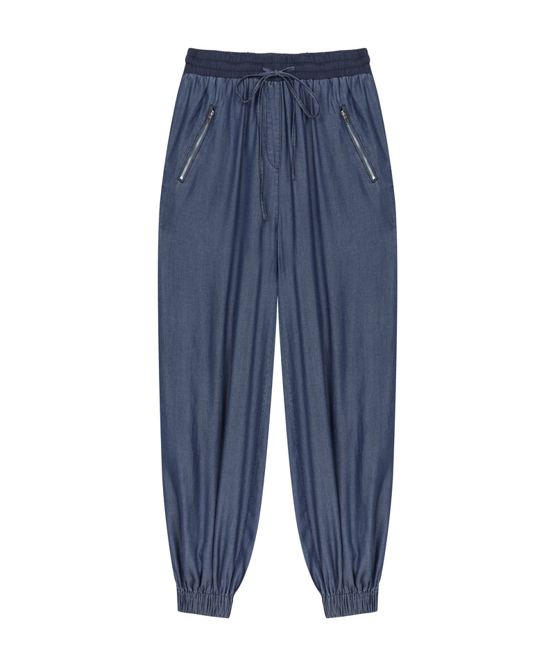 Ipekyol Elastic Waist Jogger Pants Blue