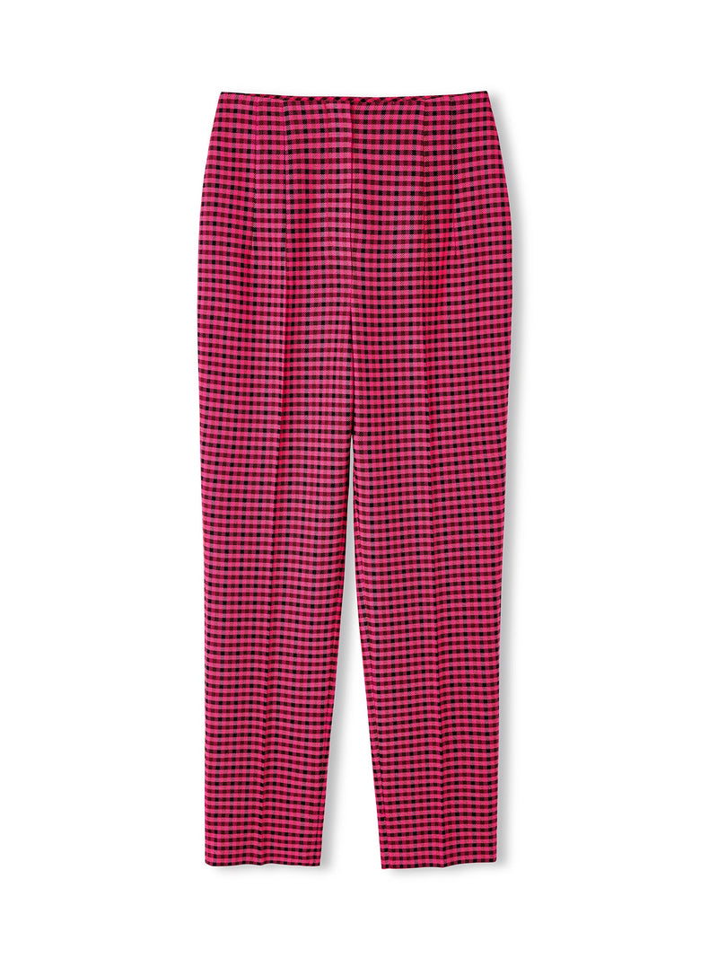 Ipekyol Plaid Pattern Trousers Pink