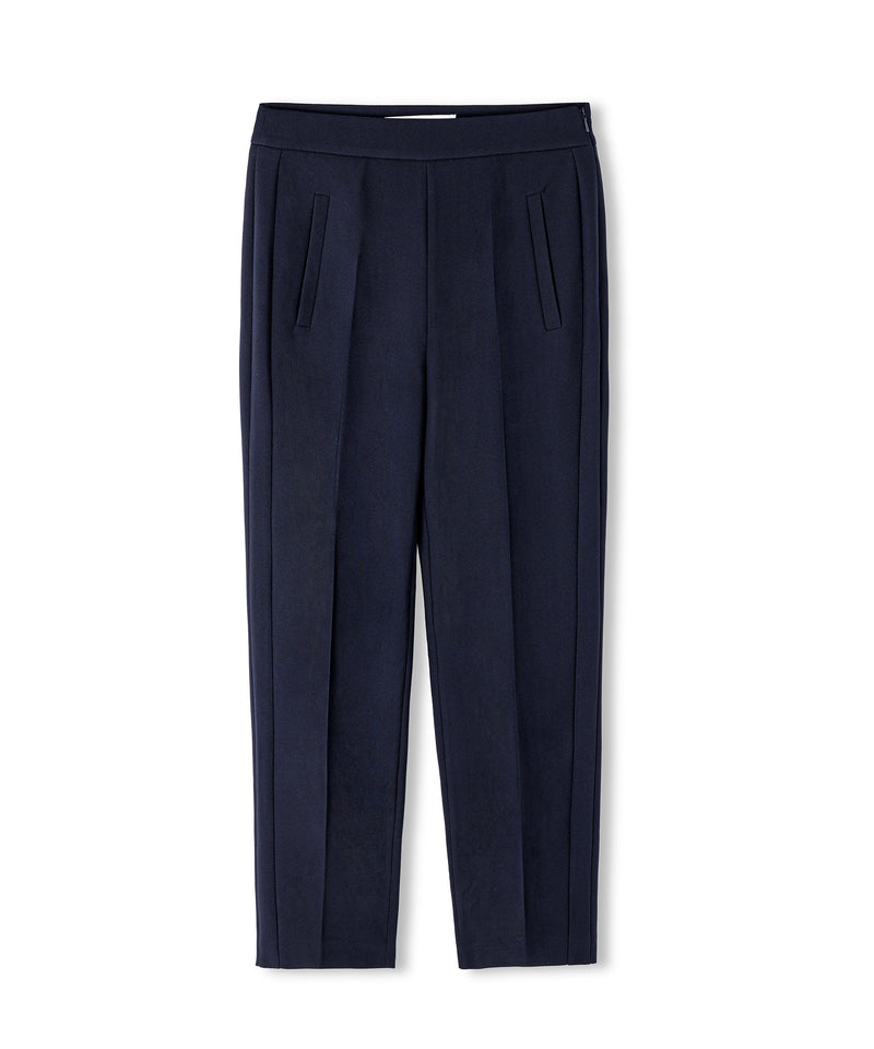 Ipekyol Slim Fit Trousers Navy