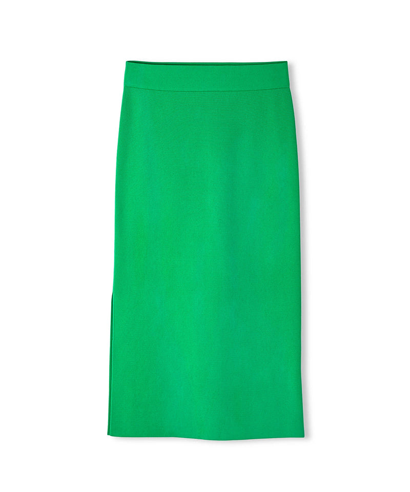 Ipekyol Pencil Skirt With Slit Green