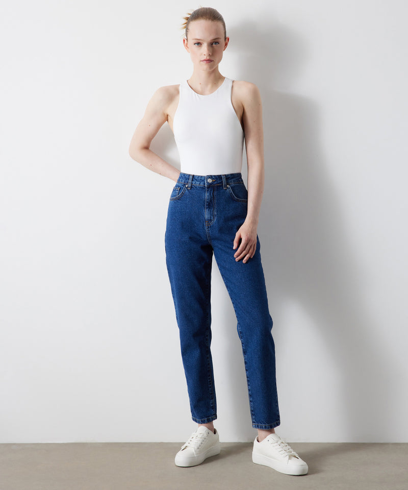 Ipekyol Mom Fit Denim Trousers Indigo