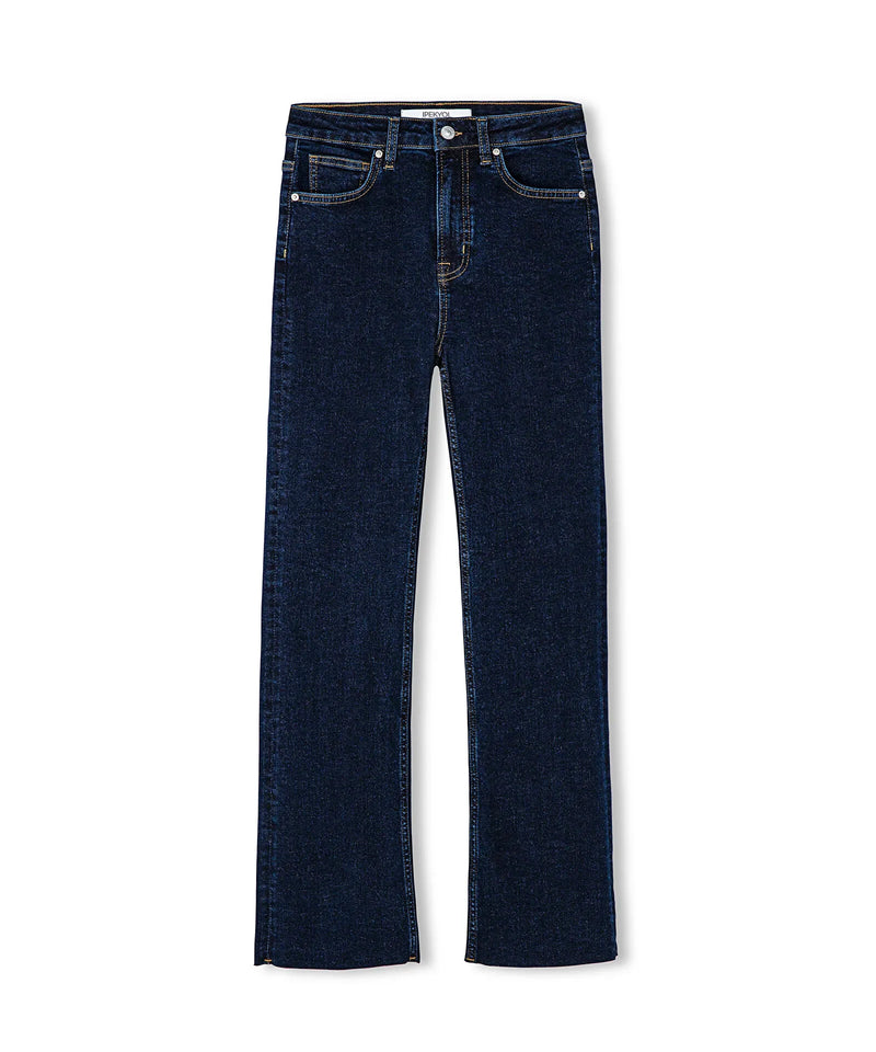 Ipekyol Cropped Flare Fit Jeans Dark Indigo