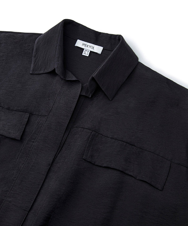 Ipekyol Basic Long Sleeve Shirt Black