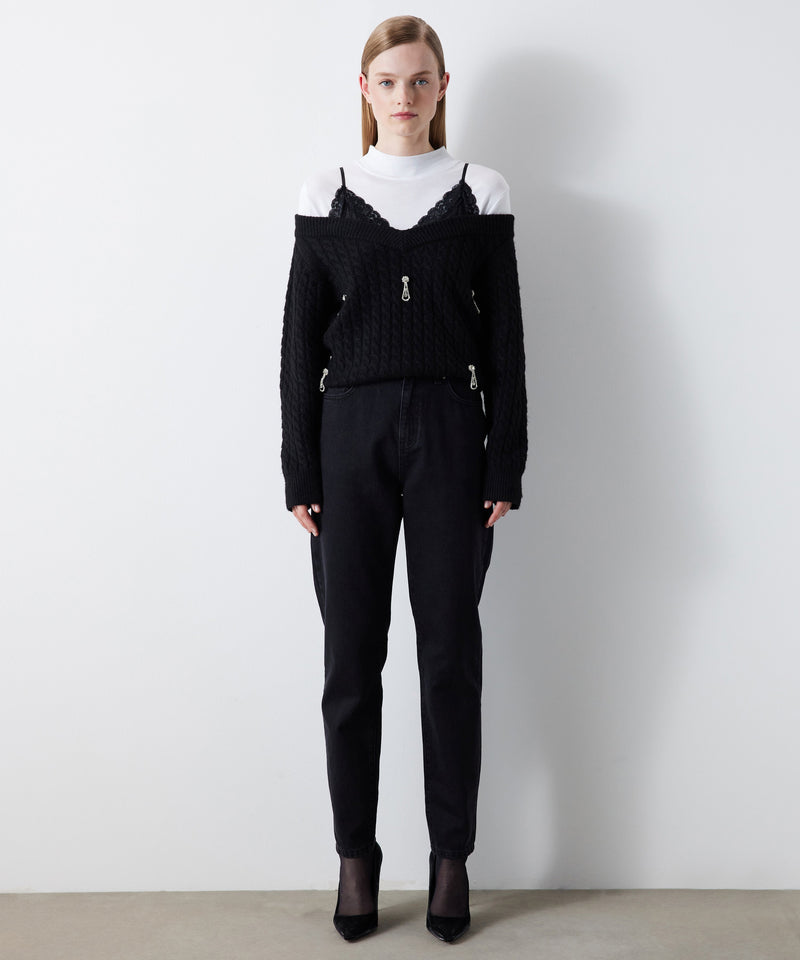 Ipekyol Two Piece Look Knitwear Black