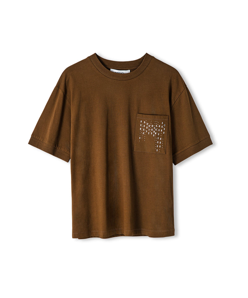 Ipekyol Stone Print T-Shirt Tobac