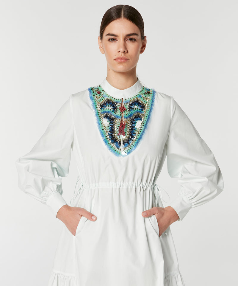 Machka Jewel Neck Midi Dress Mint