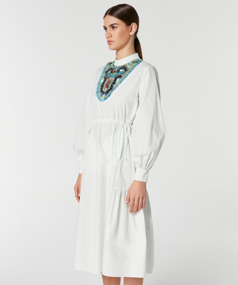 Machka Jewel Neck Midi Dress Mint