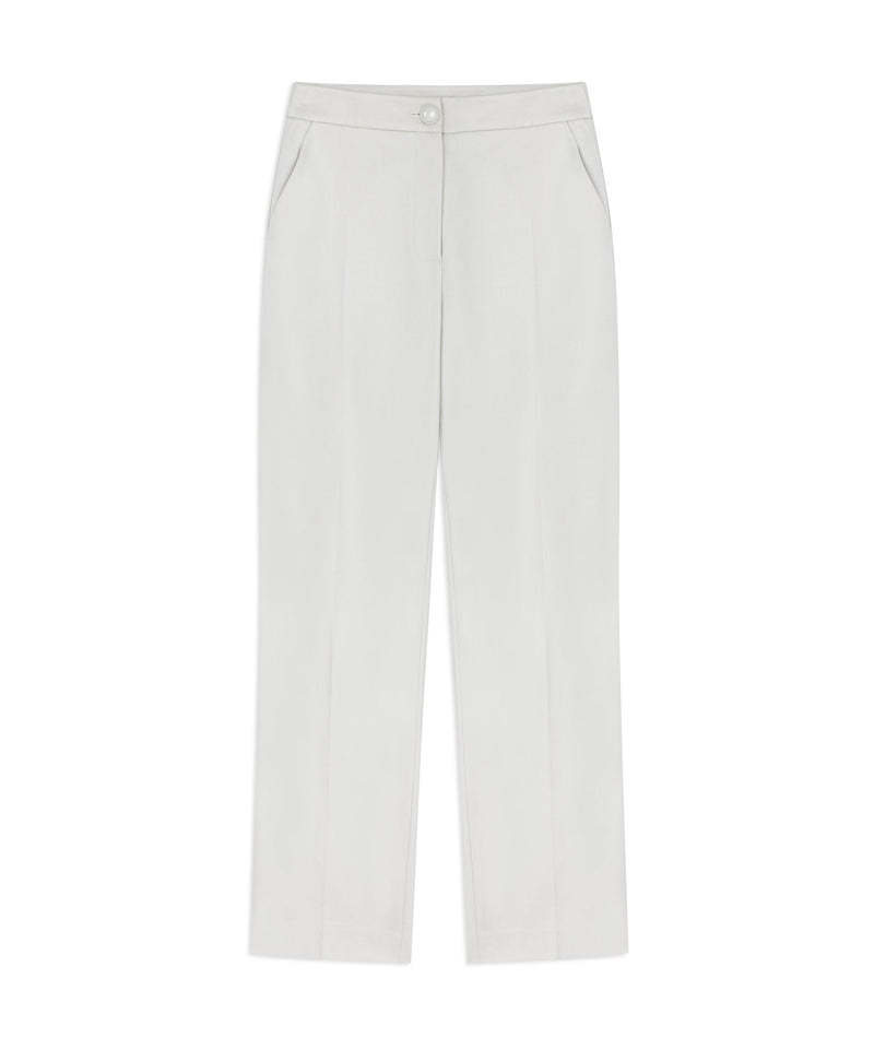 Machka Straight Fit Trousers Stone