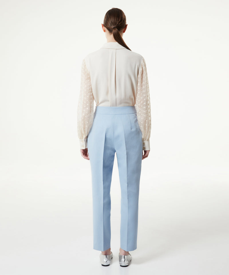 Machka Button Accessory Trousers Blue