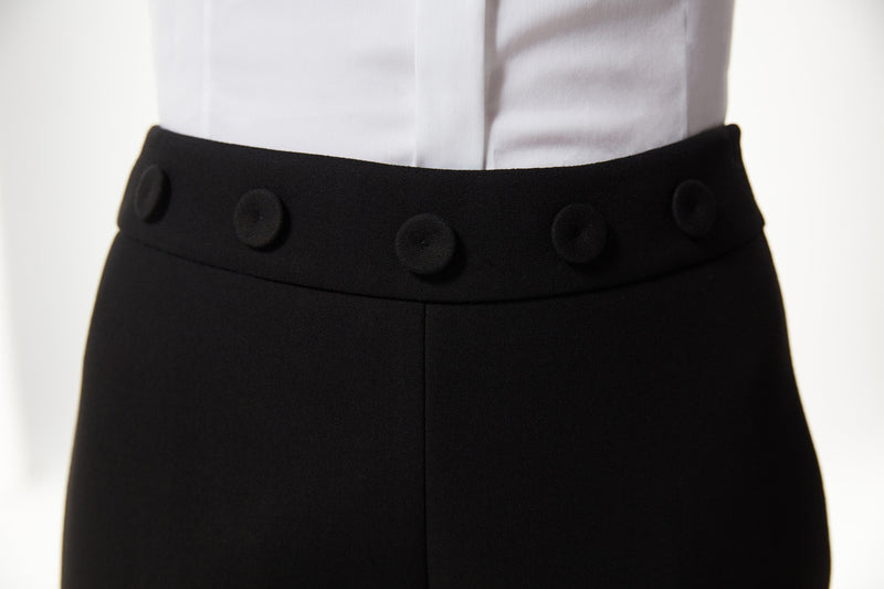 Machka Button Accessory Trousers Black