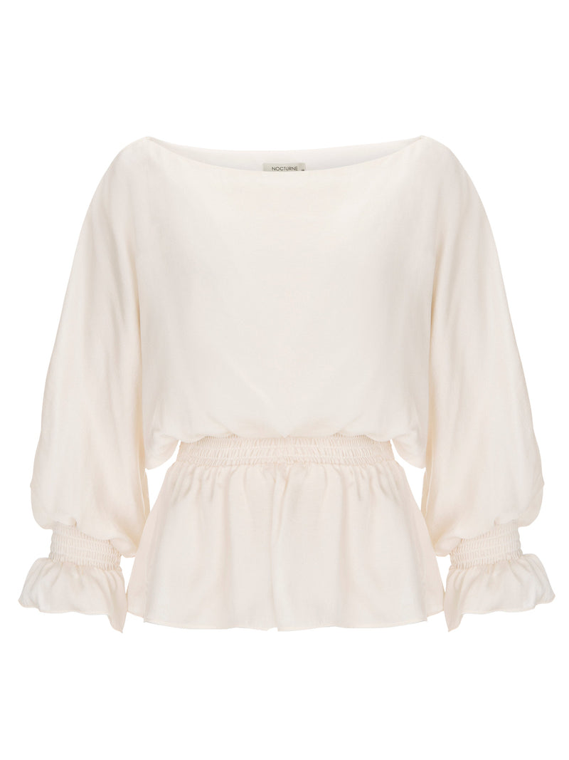 Nocturne Elastic Waist Blouse